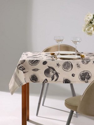 Скатерть «Этель» Healthy life 110x147 см, 100% хлопок, репс 210 г/м²