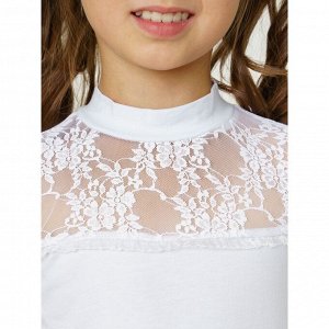 Блуза детская арт. 128-1, белая