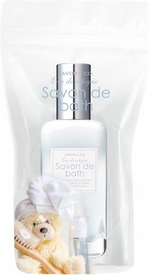 Savon&Co Savon de Bath Eau de Cologne - легкий и прозрачный аромат чистоты после душа