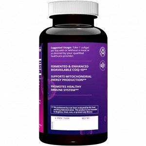 MRM Nutrition, CoQ-10, 100 мг, 60 мягких капсул