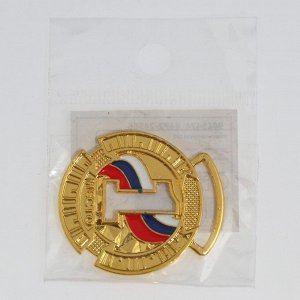 Медаль призовая 195, d= 3.5 см. 1 место. Цвет золото. Без ленты