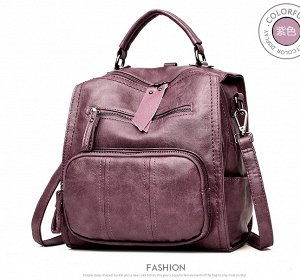 Сумочка-рюкзак,фиолетовый
