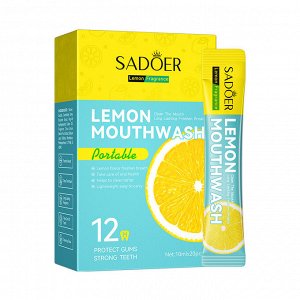 Ополаскиватель для полости рта SADOER со вкусом лимона