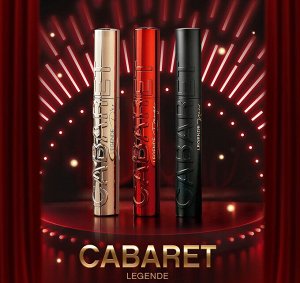 VIVIENNE SABO Тушь для ресниц LEGENDE с эффектом объема и удлинения "Cabaret legende d’or" тон 01 черная  НОВИНКА 2025!