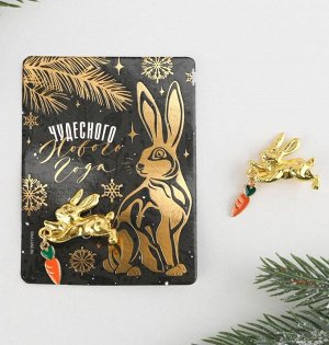 Брошь на булавке «Чудесного НГ»