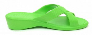 Пляжная обувь Дюна, артикул 315, цвет зеленый, материал ЭВА