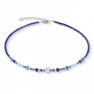 Колье Blue Coeur de Lion