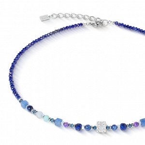 Колье Blue Coeur de Lion