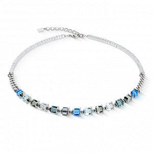 Колье Blue-Silver Coeur de Lion