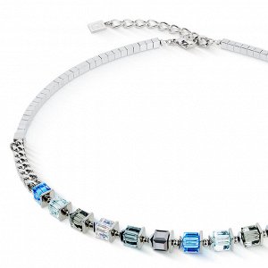 Колье Blue-Silver Coeur de Lion