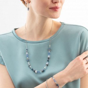 Колье Blue-Silver Coeur de Lion