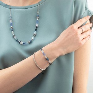Браслет Blue-Silver Coeur de Lion