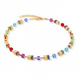 Колье Multicolour Rainbow-Gold Coeur de Lion