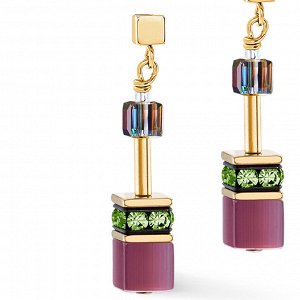 Серьги Multicolour Art Nouveau Coeur de Lion