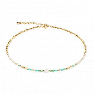 Колье Mint Green Coeur de Lion