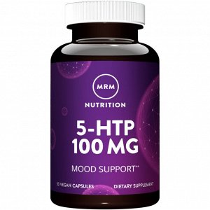 5-HTP, 100 мг, 30 веганских капсул
