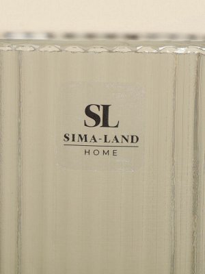 Бокалы для вина SL Home «Модерн», 250 мл, 8x14.5 см, набор 2 шт., стекло, графитовые