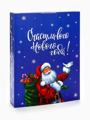 Адвент календарь с мёдом «Счастливого Нового года», облепиха, кедровые орешки, малина, цитрус, клубника (12 шт. x 30 г)