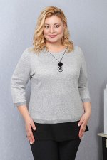 БЛУЗА 2207.931.3+ украшение