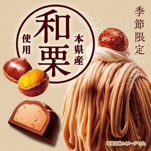 LOTTE Ghana Premium Mont Blanc Chocolate - изысканные шоколадные конфеты с начинкой из каштана