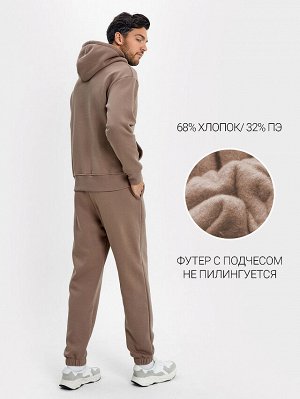 Комплект мужской (анорак, брюки) в бежевом цвете