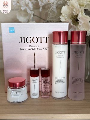 Набор уходовый для лица, Jigott Essence Moisture Skin Care 3Set