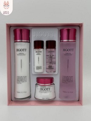 Набор уходовый для лица, Jigott Essence Moisture Skin Care 3Set