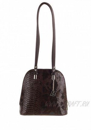 Модель №1399 | кожзам | змея | коричневый | Р756-2 | 26274