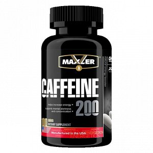 Кофеин MAXLER Caffeine 200 мг - 100 таблеток