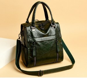 Сумка-рюкзак,зеленый
