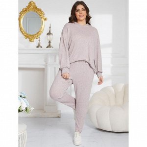 Пижама женская PLUS SIZE (кофта с капюшоном+штаны)