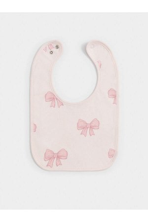 Нагрудник(Осень-Зима)+baby (бело-розовый 1106 Н095)