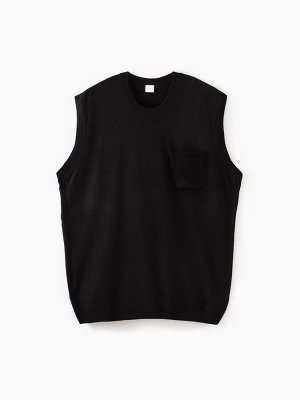 Жилет MINAKU: Knitwear collection цвет черный