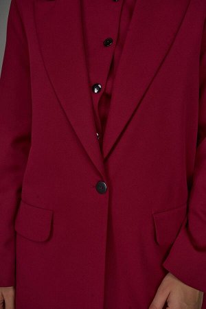 Пиджак Клио (бордовый)