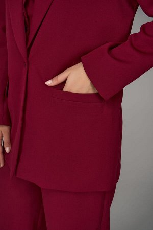 Пиджак Клио (бордовый)