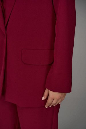 Пиджак Клио (бордовый)