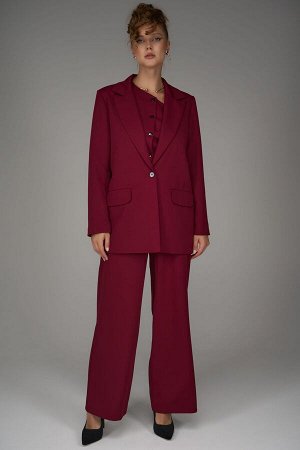 Пиджак Клио (бордовый)