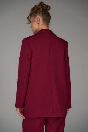 Пиджак Клио (бордовый)