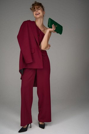 Пиджак Клио (бордовый)