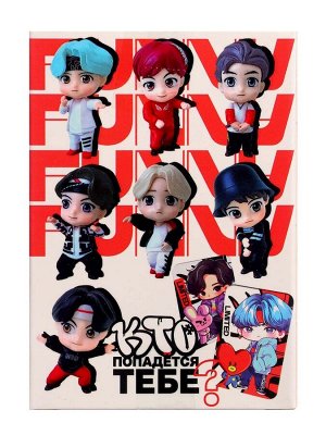 Игрушка - сюрприз Funny Box k-pop, фигурка, карточка, наклейки