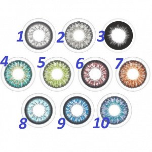 Перекрывающие цветные контактные линзы Офтальмикс Colors -2 violet (2 линзы)
