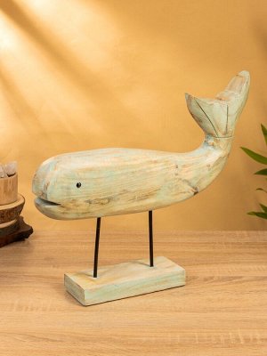 Сувенир «Кашалот», 9x36x43 см, дерево