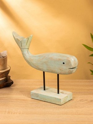 Сувенир «Кашалот», 9x26x30 см, дерево