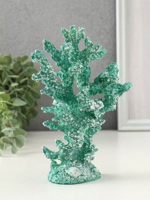 Фигурка полистоун «Коралл голубой», 14.5x5.5x17.5 см