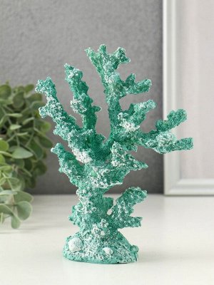 Фигурка полистоун «Коралл голубой», 14.5x5.5x17.5 см