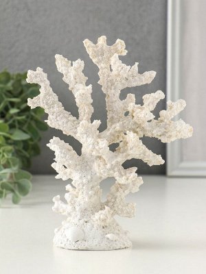 Фигурка полистоун «Коралл белый», 14.5x5.5x17.5 см