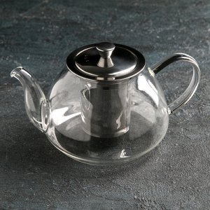 Чайник заварочный с металл ситом "Джеки" 1000 мл, 21х14х12 см