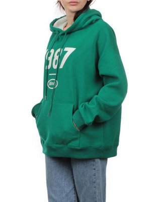 PG-I990I-2313 GREEN Худи женское (90% хлопок, 10% полиэстер)