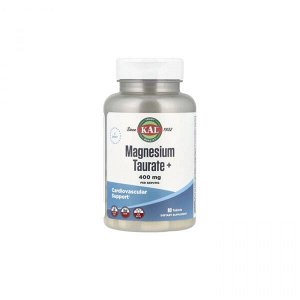 Минералы отдельные KAL Magnesium Taurate + B6 400mg 90 tab