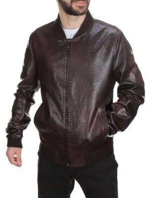 216 BROWN Куртка из эко-кожи мужская